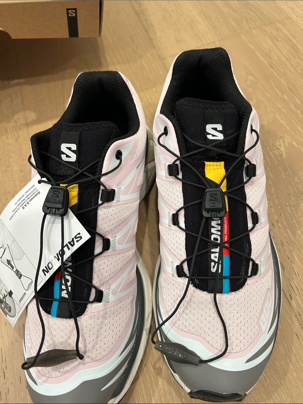 Salomon xt-6 cloudburst/ icy pink/ tapioca
